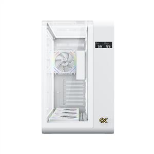 XIGMATEK PANO S ARCTIC BEYAZ  7x12cm ARGB TEMPERLİ CAM MidT E-ATX GAMING KASA