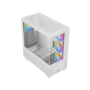 XIGMATEK ENDORPHIN AIR ARCTIC V2 BEYAZ 4x12cm ARGB MESH MidT E-ATX GAMING KASA