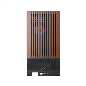 XIGMATEK ENDORPHIN WD SİYAH 4x12cm ARGB AHŞAP PANEL MidT E-ATX GAMING KASA