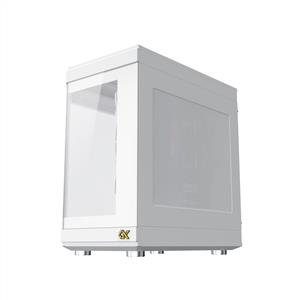 XIGMATEK CUBI ARCTIC BEYAZ 6x12cm ARGB TEMPERLİ CAM MidT E-ATX GAMING KASA