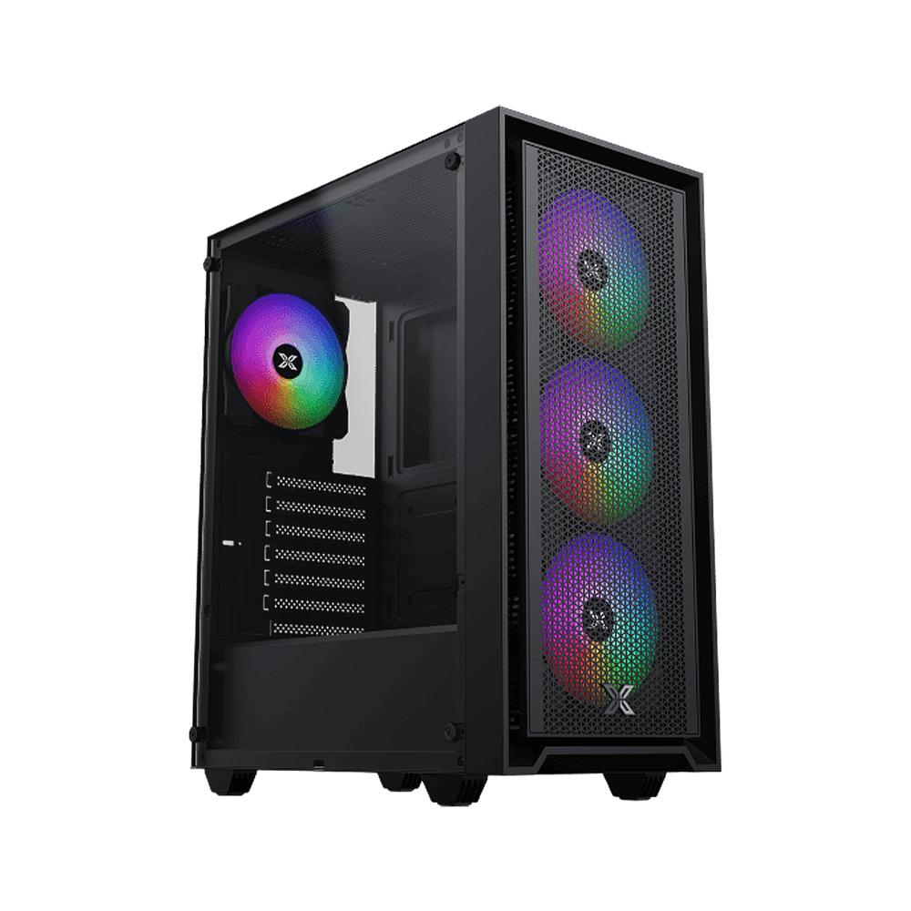 XIGMATEK SKY II SİYAH ODIN II 4x120mm RGB FANLI 650W 80PLUS MidT