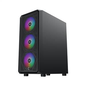 XIGMATEK DUO X SİYAH ODIN II 4x120mm RGB FANLI 650W 80PLUS MidT ATX GAMING KASA