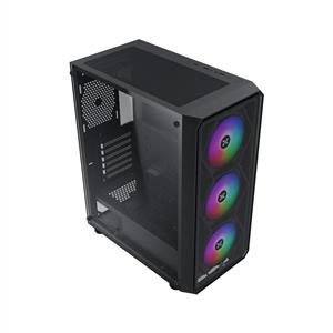XIGMATEK DUO X SİYAH ODIN II 4x120mm RGB FANLI 650W 80PLUS MidT ATX GAMING KASA