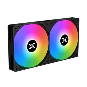 XIGMATEK LK 240 SİYAH LGA1851/AM5 2x120mm ARGB Fan LCD Ekranlı 240mm Sıvı Soğutma