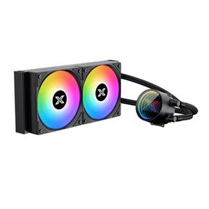XIGMATEK FENIX II 240 SİYAH LGA1700/AM5 2x120mm ARGB Fan 240mm Sıvı Soğutma