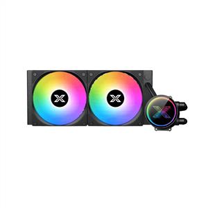 XIGMATEK FENIX II 240 SİYAH LGA1700/AM5 2x120mm ARGB Fan 240mm Sıvı Soğutma