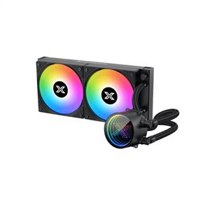 XIGMATEK FENIX II 240 SİYAH LGA1700/AM5 2x120mm ARGB Fan 240mm Sıvı Soğutma