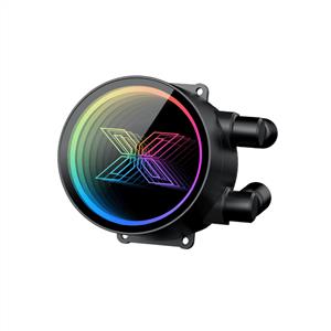 XIGMATEK FENIX II 240 SİYAH LGA1700/AM5 2x120mm ARGB Fan 240mm Sıvı Soğutma
