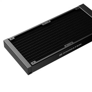 XIGMATEK FENIX II 240 SİYAH LGA1700/AM5 2x120mm ARGB Fan 240mm Sıvı Soğutma