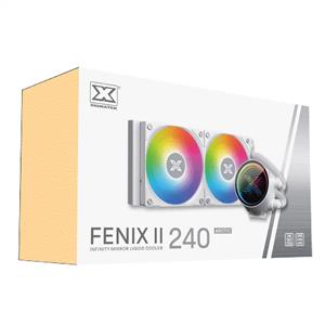 XIGMATEK FENIX II 240 ARCTIC BEYAZ LGA1700/AM5 2x120mm ARGB Fan 240mm Sıvı Soğutma