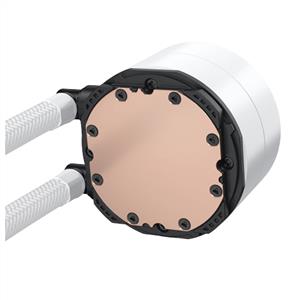 XIGMATEK LK 240 ARCTIC BEYAZ LGA1851/AM5 2x120mm ARGB Fan LCD Ekranlı 240mm Sıvı Soğutma