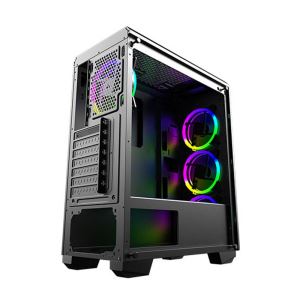 XIGMATEK BEAST 4 x RGB FANLI  X-POWER 650W 80PLUS USB 3.0 MidT ATX KASA