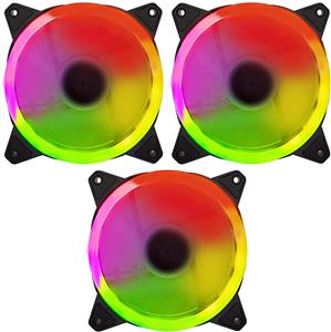XIGMATEK CY120+CYB1 120MM RGB LED FAN