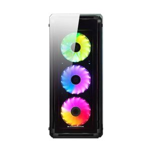 ASTRO 650W 80PLUS POWER 4 ADET RGB LED FANLI USB3.0 TEMPER CAMLI KASA