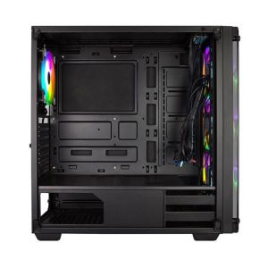XIGMATEK VENOM X 650W 80 PLUS POWER 4x120mm RGB FANLI USB3.0 TEMPER CAMLI KASA