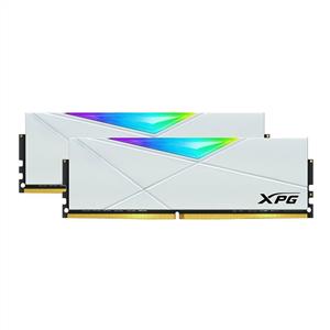 XPG 32GB (2x16GB) Spectrix D50 Beyaz RGB DDR4 3200MHz CL16 1.35V PC Ram
