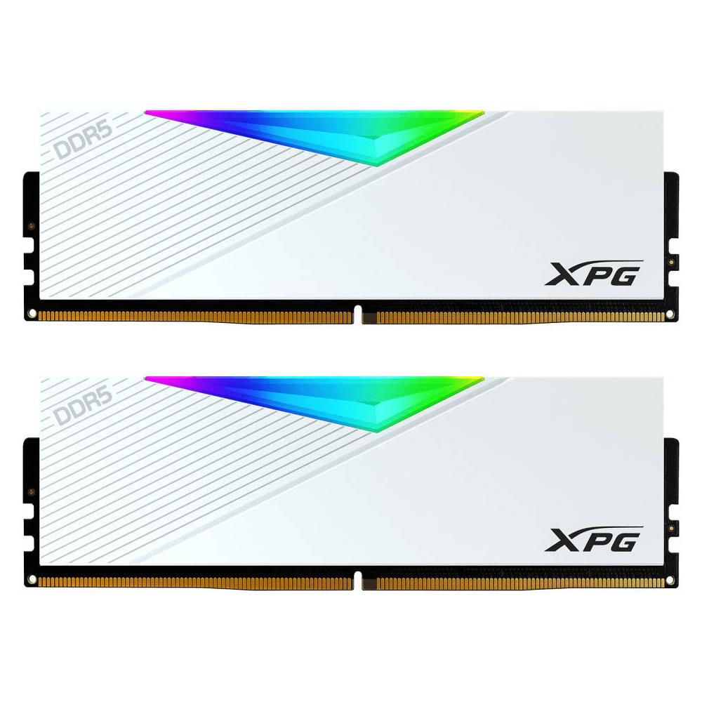 XPG 32GB (2x16GB) Lancer Beyaz DDR5 5600MHz CL36 1.25V RGB PC Ram