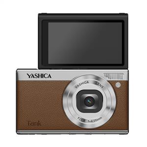 Yashica Tank Dijital Kompakt Kamera (Kahverengi)