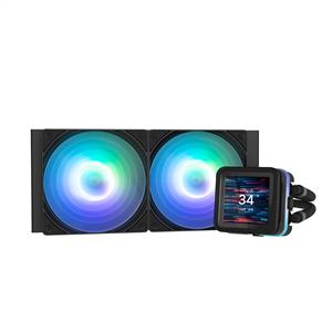 ZALMAN ALPHA2 DS A24 SİYAH 71 CFM 2x120mm ARGB AMD/Intel 240mm SIVI SOĞUTUCU