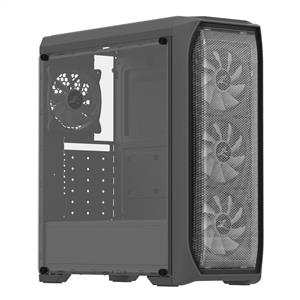 ZALMAN N5 MF 4x120mm RGB FANLI MidT ATX GAMING KASA