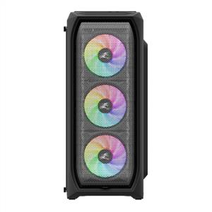 ZALMAN N5 MF (SE) 4x120mm RGB FANLI MegaMax 600W 80PLUS MidT ATX GAMING KASA