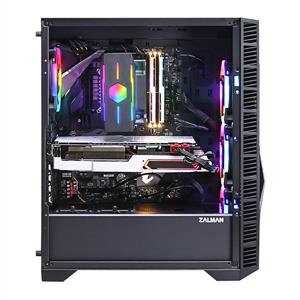 ZALMAN Z3 ICEBERG BLACK 2X120mm ARGB FAN TEMPERLİ CAMLI Mid-T GAMING KASA