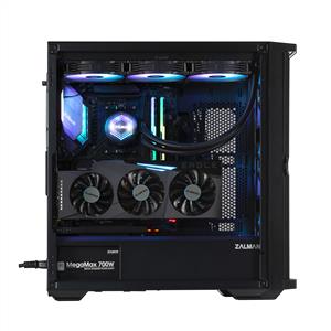 ZALMAN Z10 PLUS MESH 3x140mm + 1x120mm ARGB FAN MidT ATX GAMING KASA