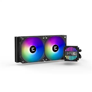 ZALMAN ALPHA2 A24 SİYAH 71 CFM 2X120mm ARGB AMD/Intel LGA1700 240mm SIVI SOĞUTUCU