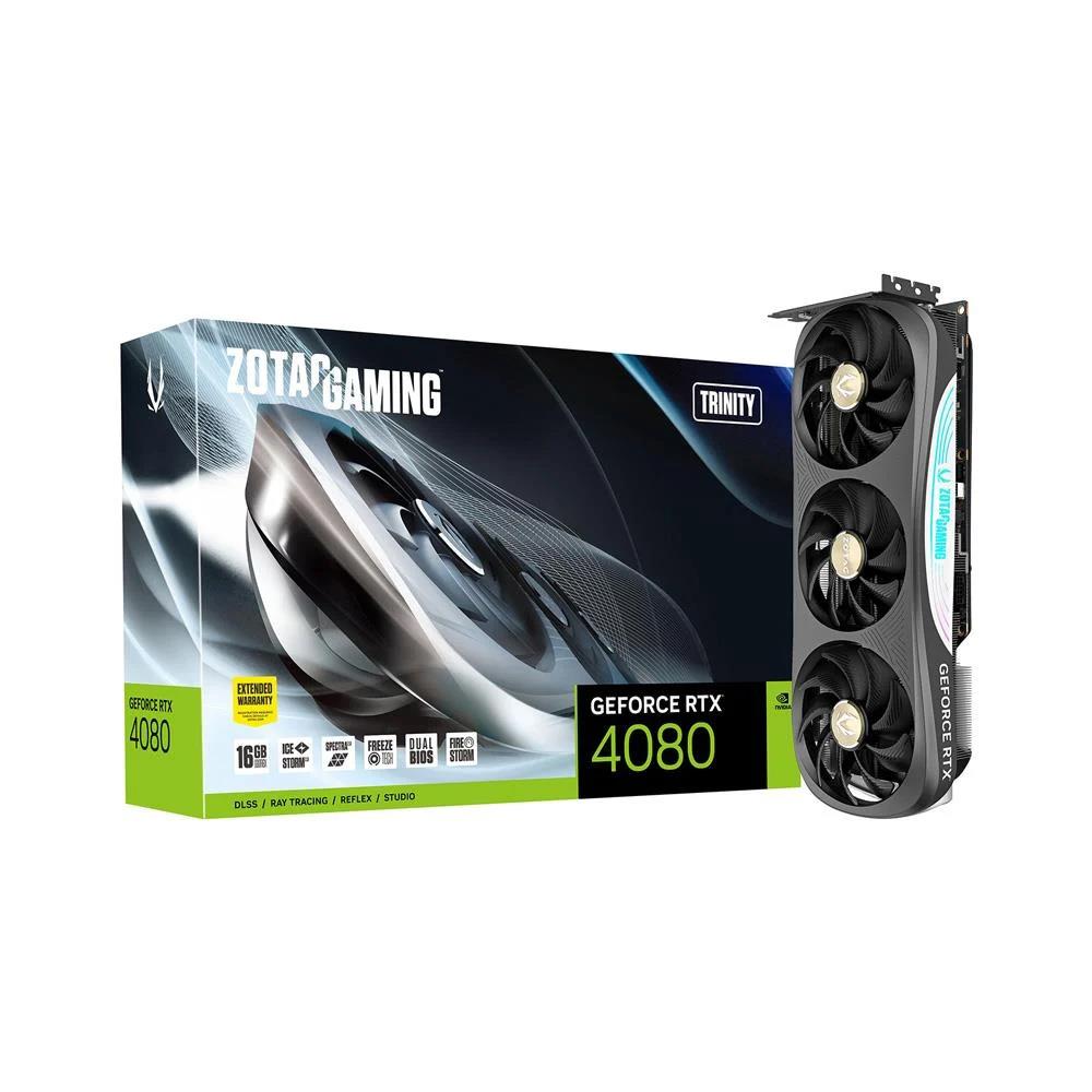 ZOTAC GeForce RTX 4080 TRINITY GAMING 16GB GDDR6X 256Bit NVIDIA