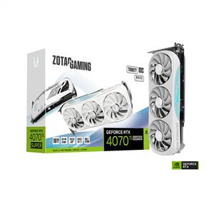ZOTAC GeForce RTX 4070 Ti SUPER WHITE OC 16GB GDDR6X 256Bit DLSS 3 Ekran Kartı