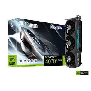ZOTAC GeForce RTX 4070 Ti SUPER BLACK OC 16GB GDDR6X 256Bit DLSS 3 Ekran Kartı