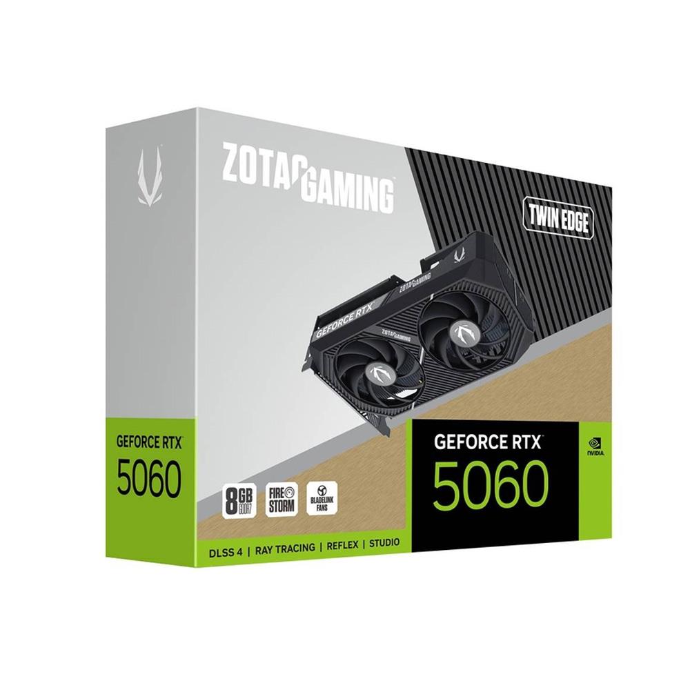 ZOTAC GeForce RTX 5060 GAMING TWIN EDGE 8GB GDDR7 128Bit DLSS 4