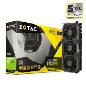 Zotac GTX1070 AMP! EXTREME EDITION GDDR5 8GB 256Bit Nvidia GeForce Ekran Kartı