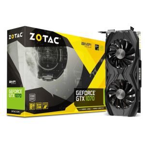 Zotac GTX1070 AMP! Core GDDR5X 8GB 256Bit Nvidia DX12 Ekran Kartı