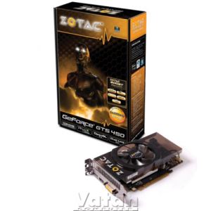 Zotac GTS450 GDDR3 1GB 128Bit Nvidia GeForce DX11 Ekran Kartı