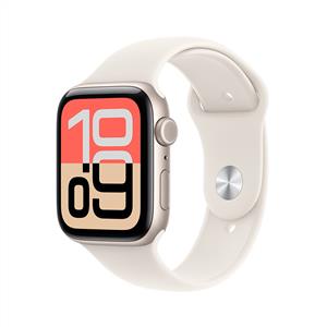 Apple Watch SE 3 GPS 40mm Starlight Aluminium Case with Starlight Sport Band-M/L