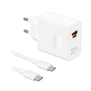 HUAWEI SuperPower Şarj Cihazı 66W - Beyaz
