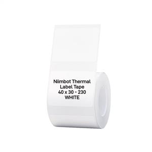 NIIMBOT T40x30mm 230 ADET BEYAZ ETİKET (B1,B21S,B3S)