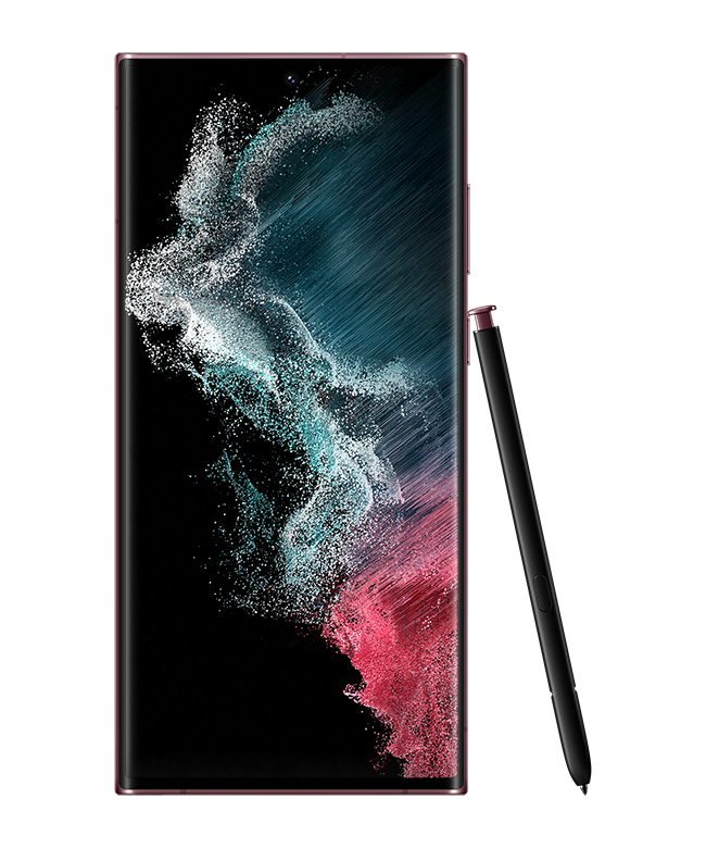 Galaxy S22 Ultra Burgundy